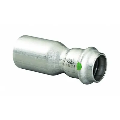 VIEGA PROPRESS Straight FTG x Press-Fit Fitting - Potable Water Stainless Steel Press Tube Fittings