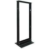 TRIPP LITE Open Frame Rack,2-Post: 25 Rack Units, Floor Mount, 49 in x 20 1/4 in x 4 3/4 in, 2-Post (MPN SR2POST25)
