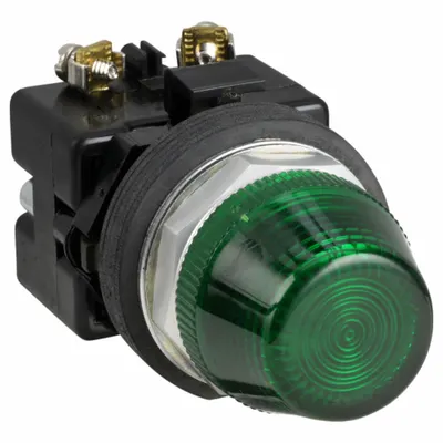 EATON Pilot Light: 30 mm Panel Mounting Size, Green, LED - LED Pilot-Lights
