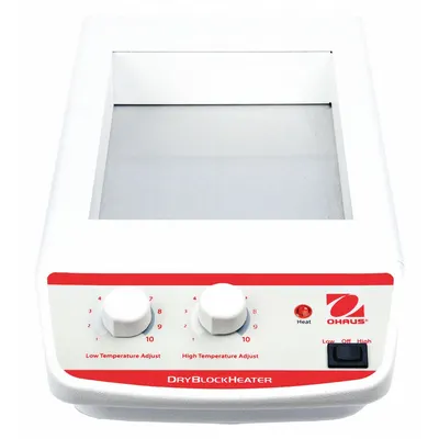 OHAUS HB6AL Analog Dry Bath, 150°C Max Temp, 8 in Width - Dry Baths