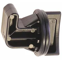 Quarter turn knob for securing or adjusting access panels on HVACR equipment. Provides tool-free, quick-release fastening for maintenance access. Classified as a heater accessory