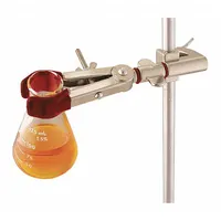 OHAUS Lab Jack: Single Adjust Clamp, Zinc, 7 1/8 in Overall Lg, 2 Prongs, 3 in Overall Ht (MPN CLM-SWIVL2SZL)