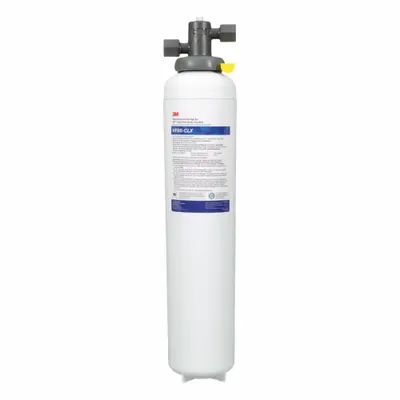 3M Water Filter System: 5 micron, 5 gpm, 54,000 gal, 21 7/8 in Overall Ht - Drinking Fountain & Beverage Machine Water Filter Systems