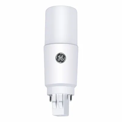 GE LAMPS LED8BGX23-2-O/835 LED Ballast-Bypass Lamp, 2-Pin GX23-2, 3500K, 800 lm - LED Ballast-Bypass (UL Type B) Plug-In Lamps