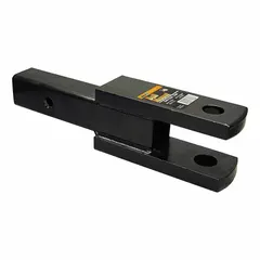 This Class 3 ball mount is constructed from corrosion-resistant, powder-coated carbon steel. It features a 2 in ball diameter and accepts either a 1 in diameter tow ball or a clevis pin for towing flexibility. The non-adjustable design is suitable for light- to medium-duty towing applications such as trailers, boats, and equipment.