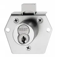BEST Deadbolt Lock: Coreless, Vertical, Diamond, 2 1/8 in Body Ht, 1 7/8 in Body Wd, SFIC (MPN 5L6RD2626)