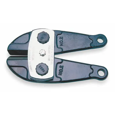 CRESCENT H.K. PORTER Replacement Cutter Head: For 1/2 in Max Dia Soft Steel - Bolt Cutter Heads & Accessories
