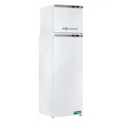 This general purpose lab refrigerator-freezer provides 10.5 cu ft of refrigerator capacity with two swing solid doors. The right door hinge allows flexible placement in laboratory settings. Suitable for storing temperature-sensitive reagents, media, and biological samples in research, clinical, and pharmaceutical environments.