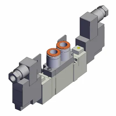 SMC SY7220-5DZ-N11T-F2 Double Solenoid Valve - SMC SY Series Directional Control Valves