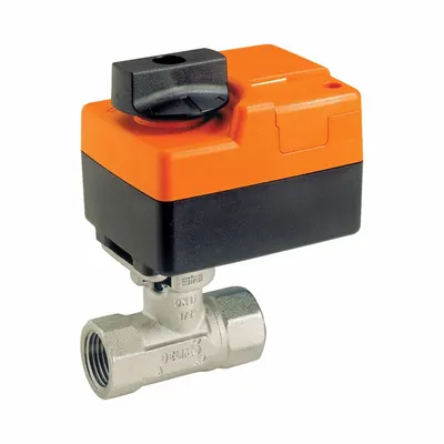 Belimo Valve Assembly: 2-Way, 1/2 in Female NPT, 0.8 CV Flow, 200 psi Close-off - 2-Way NPT Connection Characterized Control Valves