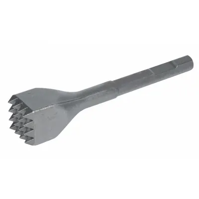 MILWAUKEE Chisel for Spline Tool: 1 3/4 in Head Wd, 9 3/4 in Overall Lg - Chisel Bits for Spline Demolition & Rotary Hammer Tools