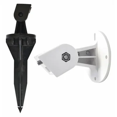 SPECO TECHNOLOGIES Speaker Mounting Kit: 12 in Overall Ht, 3 1/2 in Overall Lg - Mounting Brackets for Speakers