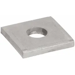 This polished 316 stainless steel washer is designed for 1/2 in bolt sizes. It provides load distribution under bolt heads or nuts in industrial fastening applications where corrosion resistance is required.