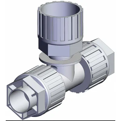 SMC LQ3T6A-SB PFA Compression Tube Fitting - PFA Compression Tube Fittings