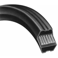 BANDO Wedge V-Belt: BB, BB160, 162.9 in Outside Lg, 21/32 in Top Wd, 17/32 in Thick