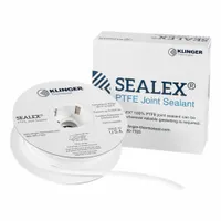 SEALEX Gasket-Making Tape: 1 in x 20 ft, -321°F to 500°F, White, PTFE (MPN SX0000-1000-0020)