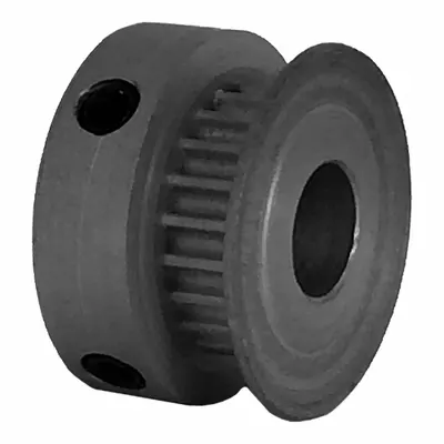 Dayton Timing Pulley: Modified Curvilinear, Fixed, For GT Timing Belt Section - GT Section Fixed-Bore Timing Pulleys with Hub