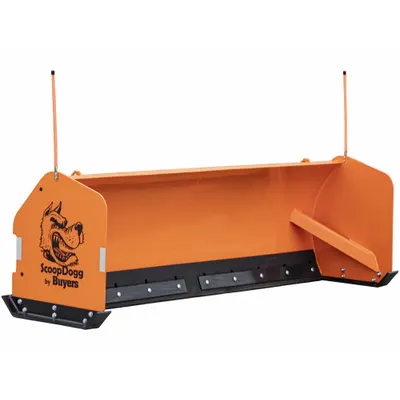BUYERS PRODUCTS 2602110 Steel Snow Pusher for Backhoe, 50 hp - Snow Pushers
