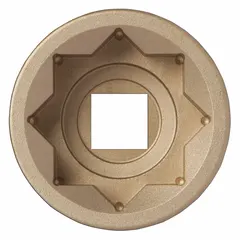This 1/2" drive SAE non-sparking impact socket features a 1-7/16" 8-point configuration with an unfinished finish. Designed for use with impact wrenches in environments where sparking tools are prohibited, such as oil refineries and chemical plants. Not tether capable.