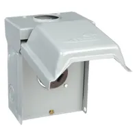 GE Unmetered Surface Power Outlet: 50 A, 120/240V AC, 10-50R (MPN U050)