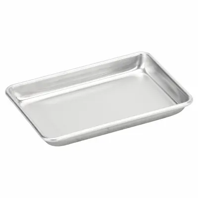 CHICAGO METALLIC One Eighth Sheet Pan, Aluminum, Uncoated, Solid, Silver - Sheet Pans