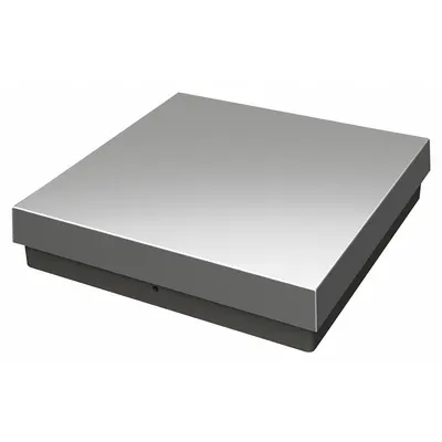 B-TEK BT-B-1818S-250 Bench Scale without Indicator, 18 x 18 in, Stainless Steel - Bench Scales without Indicator