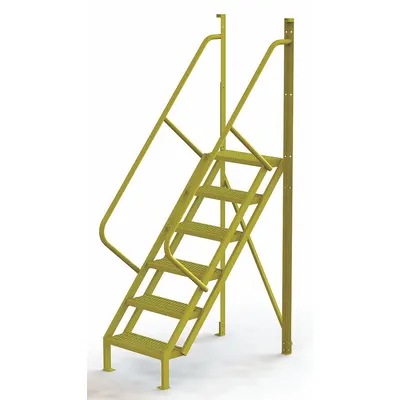 TRI-ARC Configurable Platform Ladder: 8.5 ft Overall Ht, 30 in Overall Wd, 20 in Overall Dp - Base Ladders & Stairs