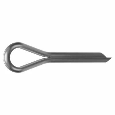 GL HUYETT Cotter Pin,3/32 in dia,0.5 in L,PK100: Extended Prong, Inch, 3/32 in Pin Dia - Extended-Prong Cotter Pins