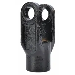 This rod end is a replacement component for Dayton brand material handling equipment, specifically model 4YX97. It serves as a direct replacement for the original part, ensuring proper linkage and motion transfer in industrial machinery. The part number is 97-17.