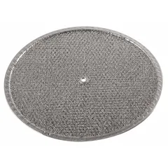 Aluminum grease filter for kitchen ventilation hoods. Traps grease particles from cooking exhaust to maintain airflow and reduce fire risk. Compatible with manufacturer part number 502.