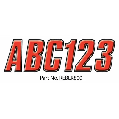 HARDLINE PRODUCTS Boat Registration Letters & Numbers