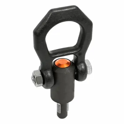 JW WINCO 1133-1X8-1.063-ST Quick-Release Threaded Pivot-Only Hoist Ring - Quick-Release Threaded Pivot-Only Hoist Rings