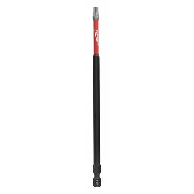 MILWAUKEE Driver Bit: Power Bit, T27 Bit Size, Imperial, Torx Head, T27 Bit Industry Size - Impact Torx Bits
