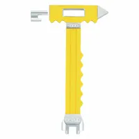 This emergency shut-off tool is constructed of aluminum for corrosion resistance. It is designed for use with standard-type gas valves and a specific vault lid, enabling rapid shutdown of water or gas in emergency situations