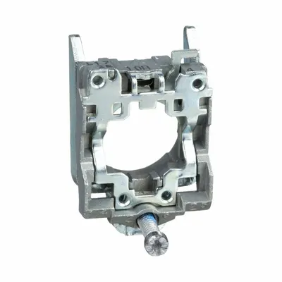 SCHNEIDER ELECTRIC ZB4BZ009 Mounting Base, 22 mm Panel Mounting, for XB4 Series - Mounting Adapters, Bases, Collars & Seals