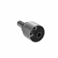 Steel straight fitting with male x genderless design. Metric x Crimp connection for -6 hose dash size and 0.511"-27 thread. Used to connect hose to metric threaded ports in hydraulic systems