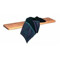 TENNSCO Locker Bench: 8 ft x 9 1/2 in, Laminated Maple, Natural, Lacquer, 1 1/4 in Material Thick (MPN HMLB-96)