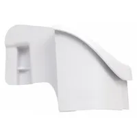 Genuine OEM replacement door shelf support for refrigerators and freezers. Secures and stabilizes door shelves to prevent shifting or falling. Used during repair or maintenance of door storage components