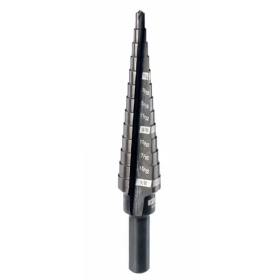 MILWAUKEE 48-89-9201 High-Speed Steel Step Drill Bit - High-Speed Steel Step Drill Bits