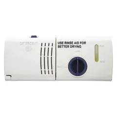 Detergent dispenser for washing machines. Holds and releases detergent during the wash cycle. Genuine OEM part.