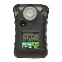 MSA Single-Gas Detector: High 1 ppm/Low 0.3 ppm, IP67, Phosphine ( PH3), MSA ALTAIR Pro, Lithium (MPN 10076735)