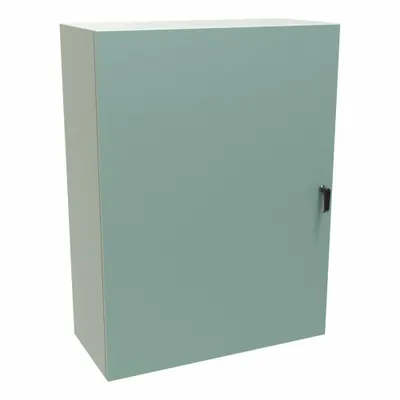 HAMMOND Electrical Enclosure: Steel, 48 in x 36 in x 16 in, NEMA 12/3R/4, Solid Cover - Steel Washdown Enclosures