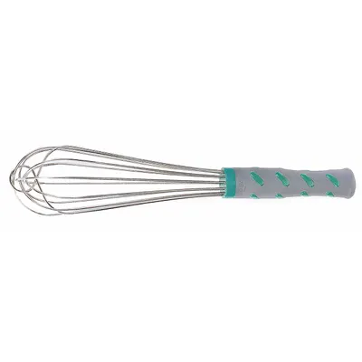 VOLLRATH 47091 Nylon Handle Whisk, Aqua, 12 in, NSF Certified - Whisks