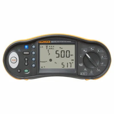 FLUKE Insulation Tester: 0.01 megaohm to 1,000 megaohm, 0 V AC to 500 V AC, CAT III/CAT IV 300V - Installation Testers