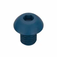 Socket Head Cap Screw: M8x1.25 Thread Size, 10 mm Lg, Button, Blue Phosphate, Alloy Steel, 25 PK (MPN UST187525)
