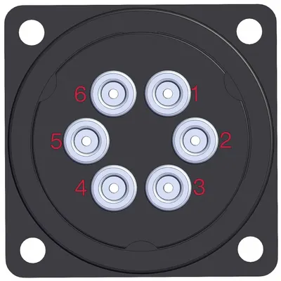 SMC Multi-Connector: Nylon/Polyurethane, Covers Not Included - Tubing Multi-Connectors