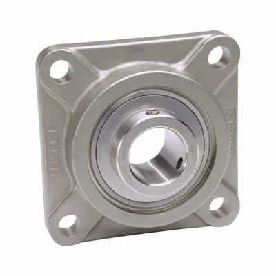 IPTCI BEARINGS SUCSF209-45MM IP69K Washdown Flange-Mount Ball Bearing - Washdown Flange-Mount Ball Bearings