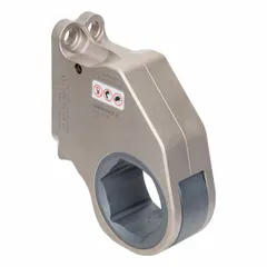 Steel torque wrench cassette with hex drive, compatible with RSL Series (RSL11000) torque wrenches. Delivers torque from 12 N-m to 9,000 ft-lb with a maximum opening of 2 15/16 in (75 mm). Used for heavy-duty bolting applications in industrial maintenance and construction.