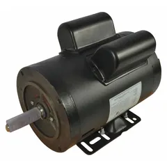 Totally enclosed fan-cooled motor for straight centrifugal pumps. Compatible with manufacturer model number 4JMV9. Suitable for continuous-duty fluid handling in water circulation, irrigation, and process transfer systems.