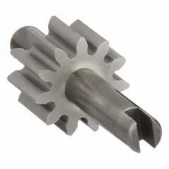 Gear and shaft assembly for rotary gear pumps. Compatible with manufacturer model number GPI-101/2. Used to transmit rotary motion and torque in industrial pumping applications.